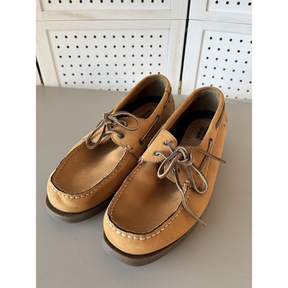 Rugged Shark Other - RUGGED SHARK Men's Boat Shoe Loafer, Brown, Premium Genuine Leather, SIZE 11.5M